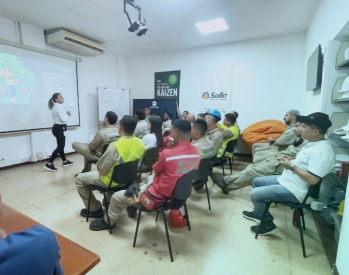 Jornadas de Acompañamiento y Charlas en la empresa Solla