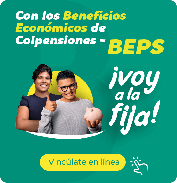 Con los Beneficios Economicos de Colpensiones BEPS