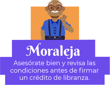 Moraleja: Asesórate bien y revisa las condiciones antes de firmar un crédito de libranza.