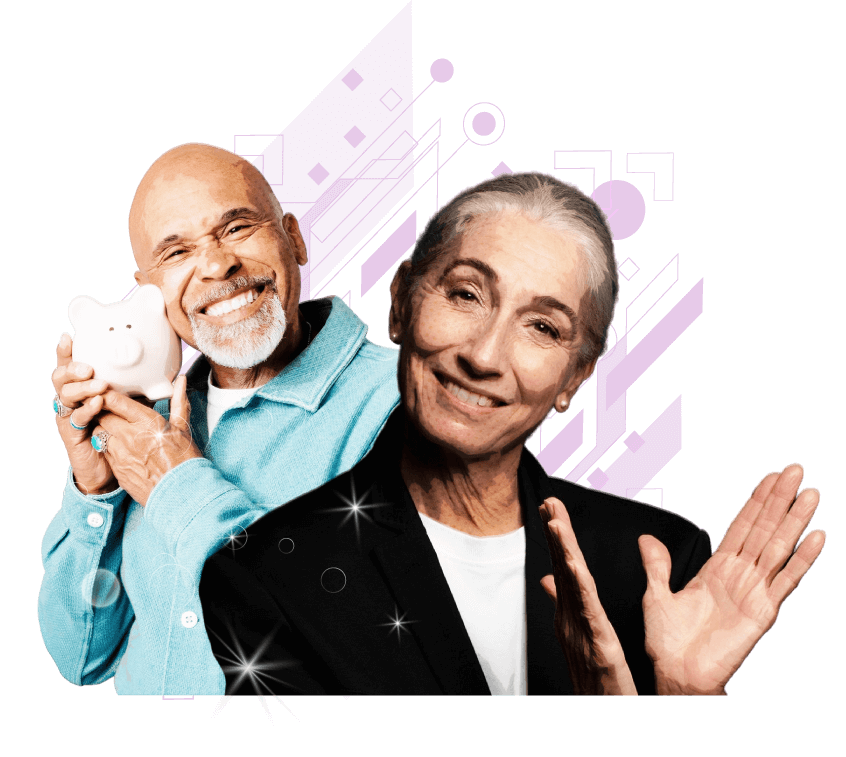 Hombre con planta en las manos