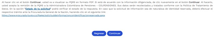 Pasos de radicación PQRS BEPS